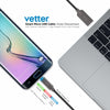 Vetter Micro USB Cable, Auto Disconnect, LED Status Indicator, 1.2m