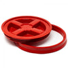 Wash Bucket Cover and Gasket Pro Detailing Gamma Seal Lid, Red