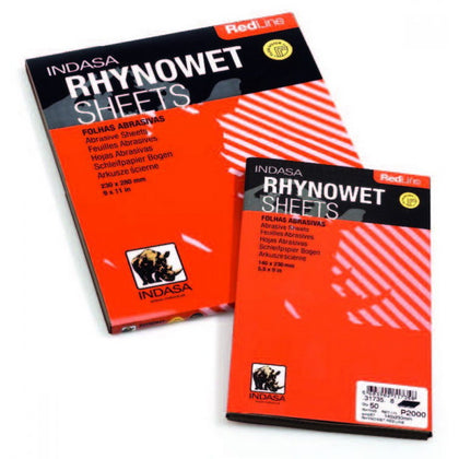 Indasa Rhynowet Sheets, Abrasive Sheets, 230x280mm, 10pcs