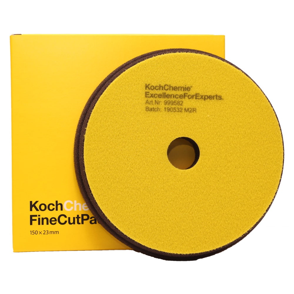 Medium-Abrasive Polishing Pad Koch Chemie Fine Cut Pad, 150mm