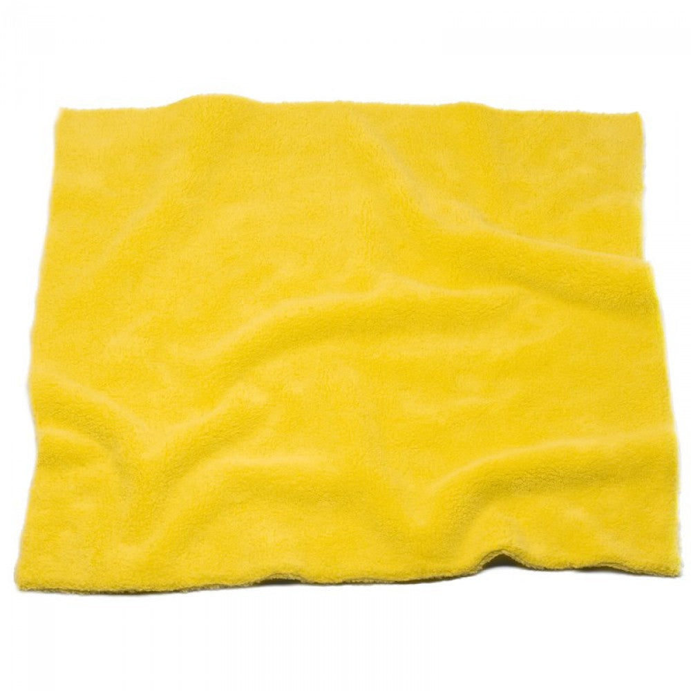 SpeckLESS Merry Fluffy Microfiber Cloth, Yellow, 550GSM, 40 x 40cm