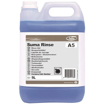Rinse Aid Diversey Suma Rinse A5, 5L, Set of 2pcs