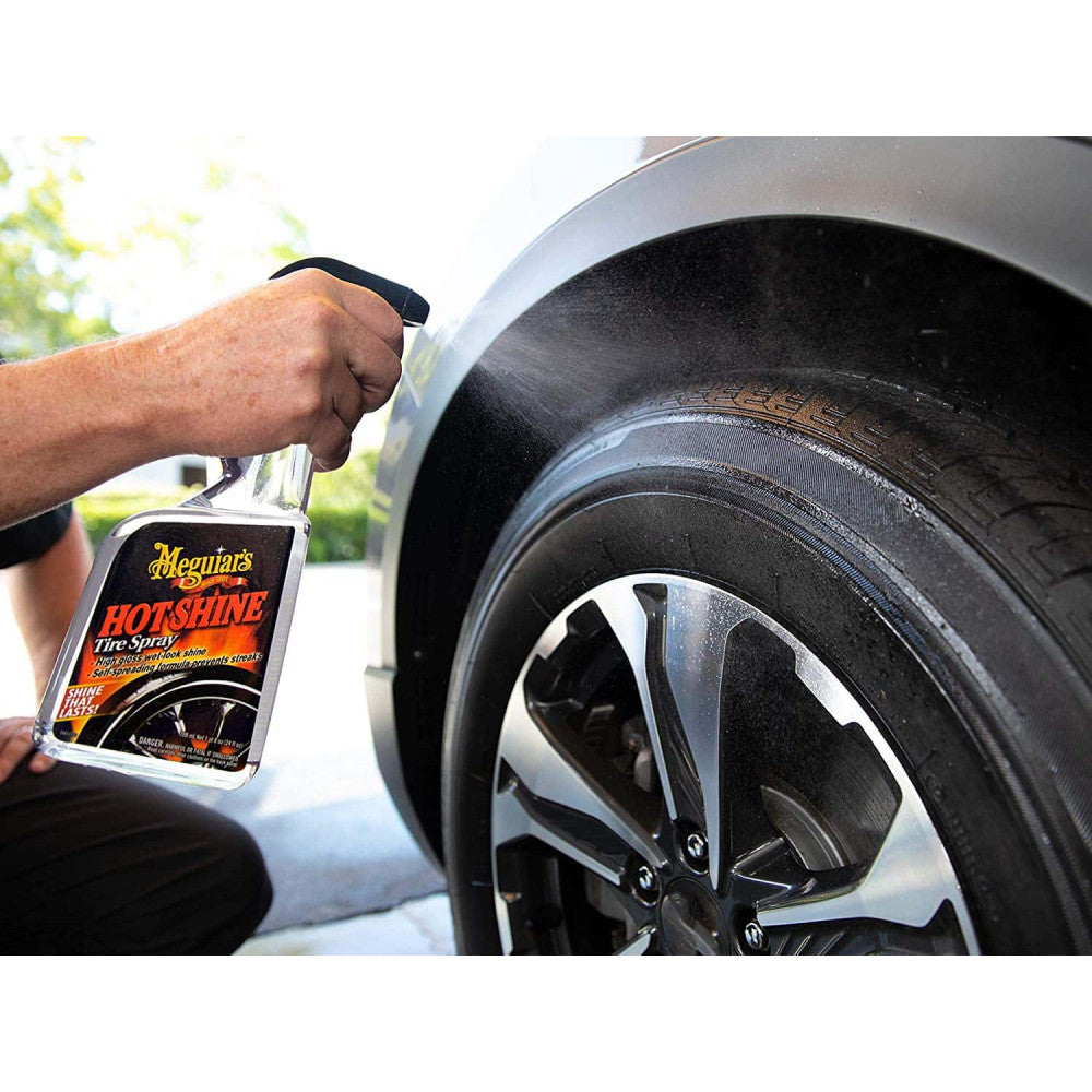 Tire Dressing Spray Meguiar's Hot Shine, 710ml - G12024 - Pro Detailing