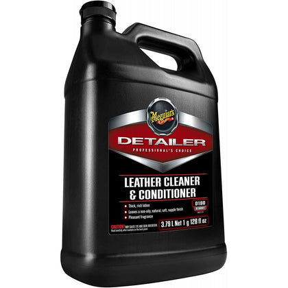 Leather Cleaner and Conditioner Meguiar's D180, 3.78L