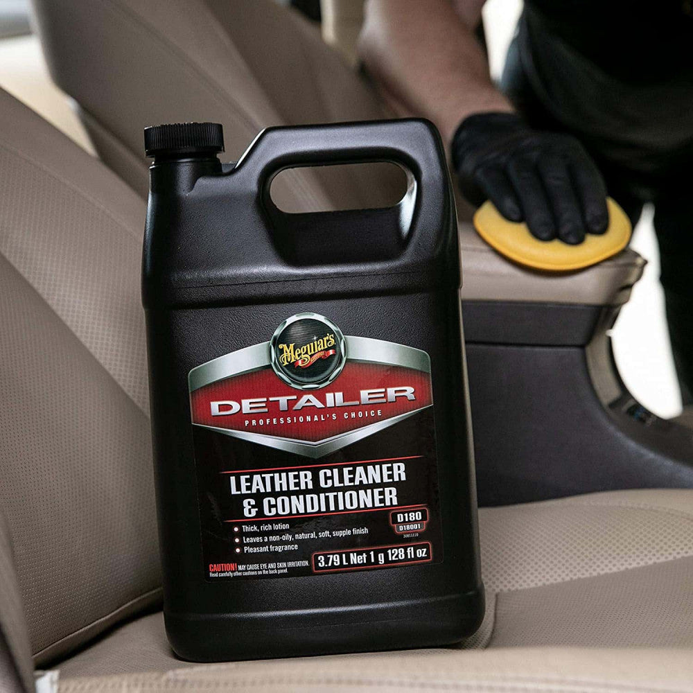 Leather Cleaner and Conditioner Meguiar's D180, 3.78L