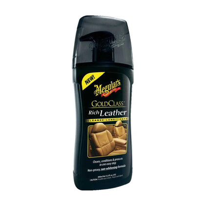 Leather Cleaner and Conditioner Meguiar's Gold Class Rich Leather, 414ml