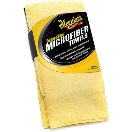 Supreme Shine Microfiber Towel Meguiar's, 3 pcs