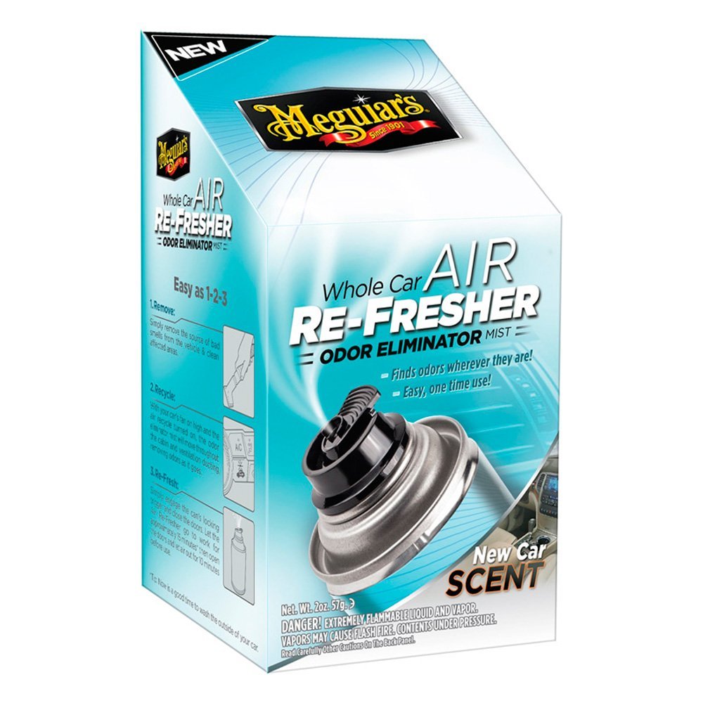 Meguiar's Air Re-Fresher Odor Eliminator, New Car Scent