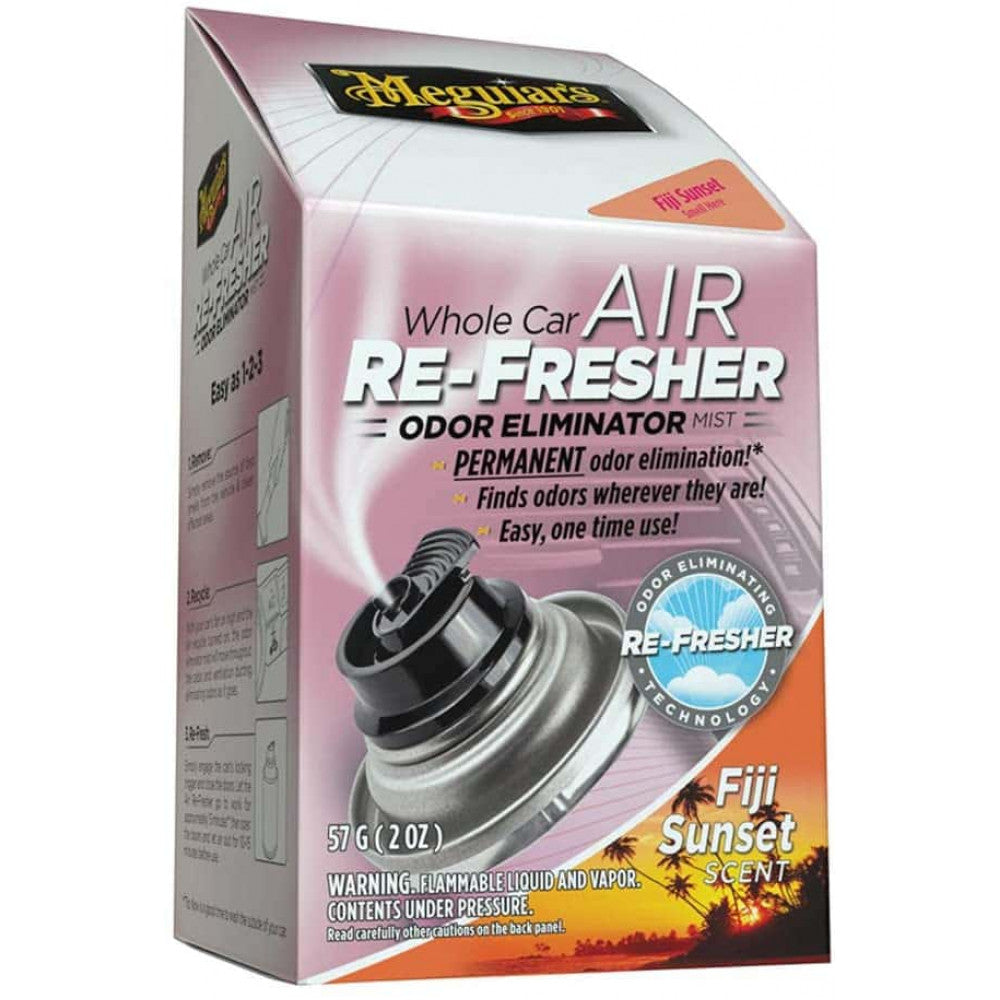 Air Re-Fresher Odor Eliminator Meguiars Fiji Sunset Scent - G201502EU - Pro  Detailing