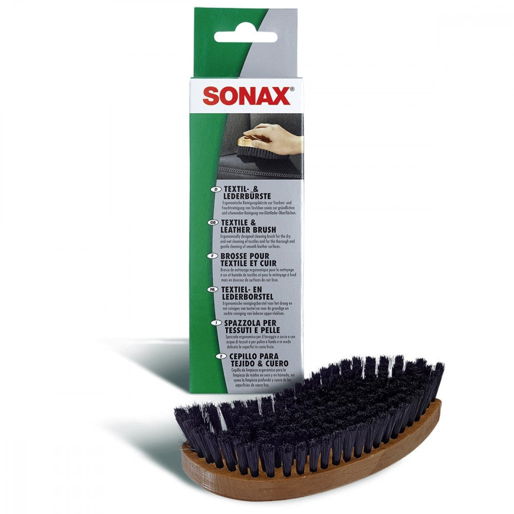 Sonax Textile and Leather Upholstery Cleaning Brush - 416741 - Pro