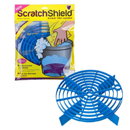 Scratch Shield Grit Guard Adjustable, Blue