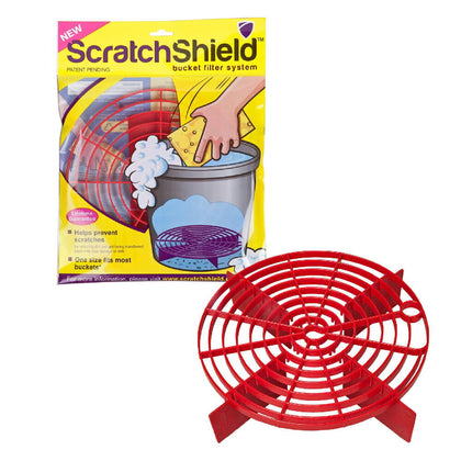 Scratch Shield Grit Guard Adjustable, Red