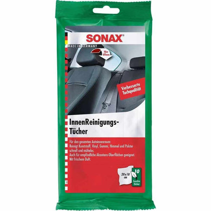 Interior Cleaning Wipes Sonax, 10 pcs
