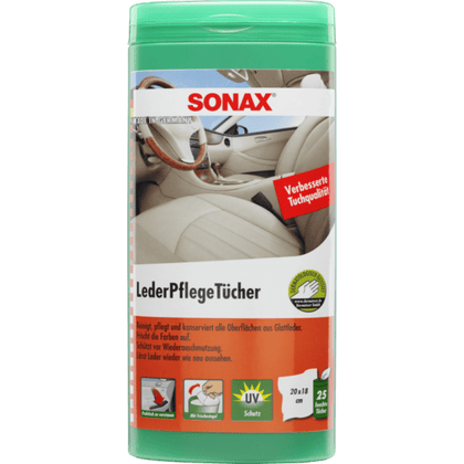 Leather Care Wipes Sonax, 25 pcs