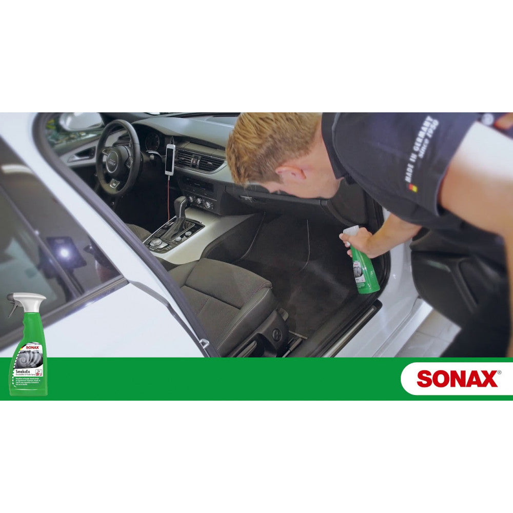 Sonax SmokeEx odour killer + spray fraîcheur 500 ml