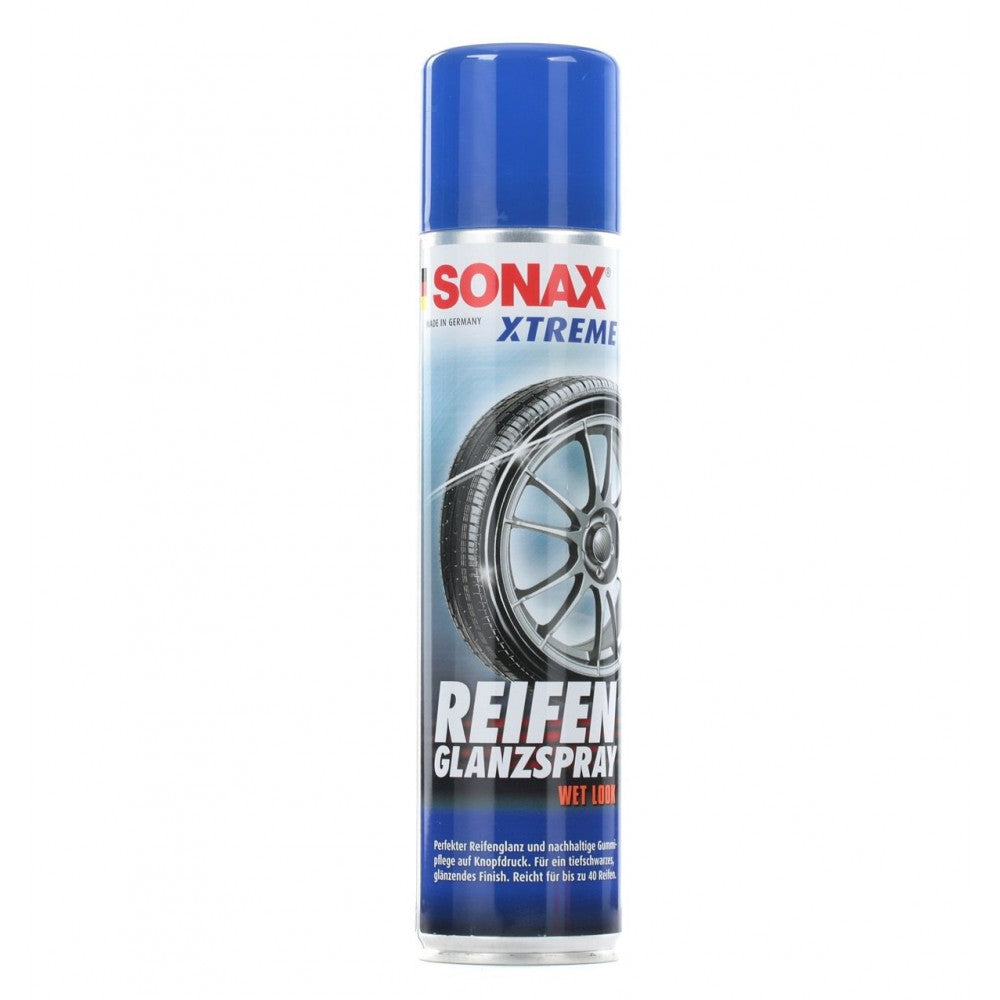 SONAX XTREME TYREGLOSS GEL (500 ml) gives all tyre types an