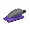 Multihole Hand Block 3M Hookit, Purple, 70 x 127mm